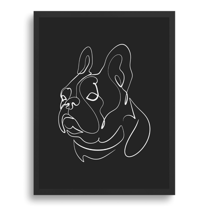 Custom Unique Line Pet Portrait - lines-of-jove